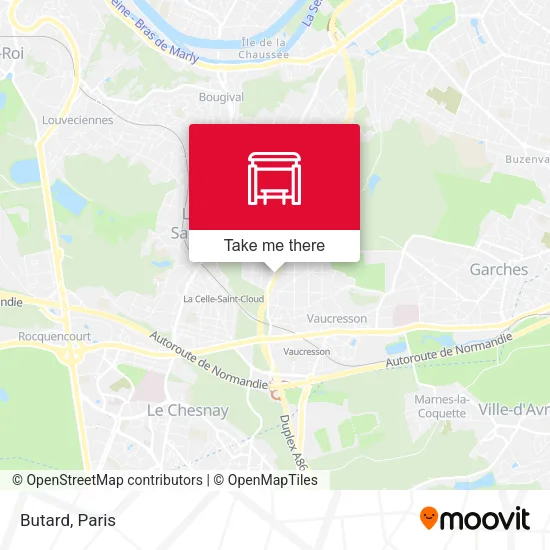 Butard map