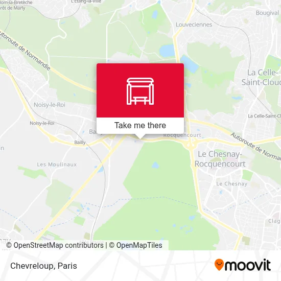 Chevreloup map