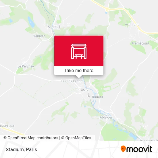 Stade map