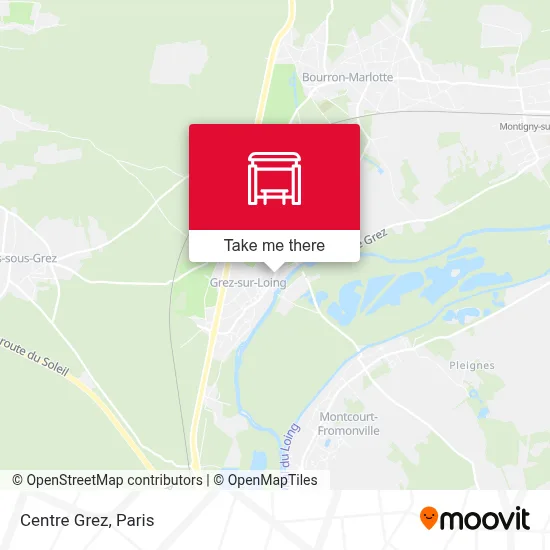 Centre Grez map