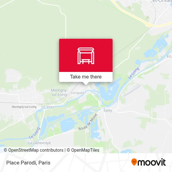 Place Parodi map
