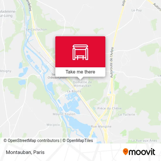 Montauban map