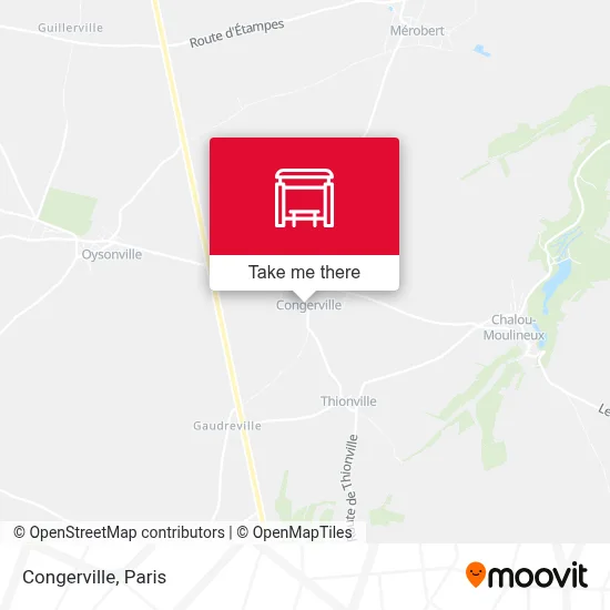 Congerville map