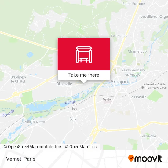 Vernet map