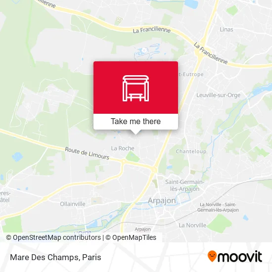 Mare Des Champs map