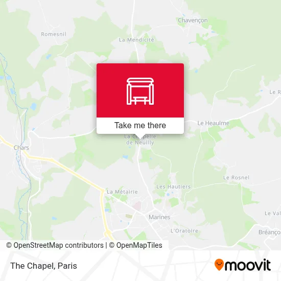 La Chapelle map