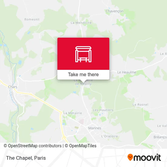 La Chapelle map