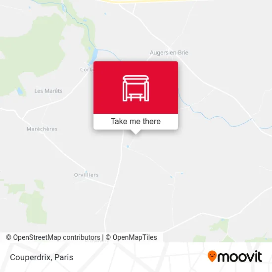 Couperdrix map