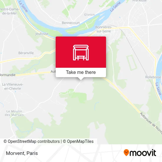 Morvent map