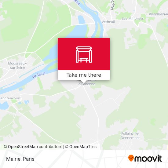 Mairie map