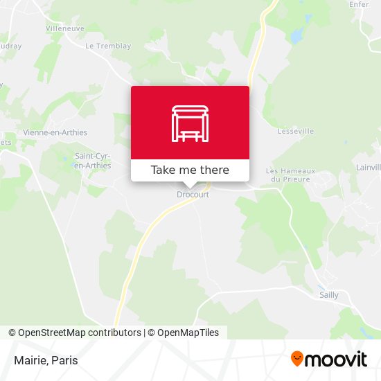 Mairie map