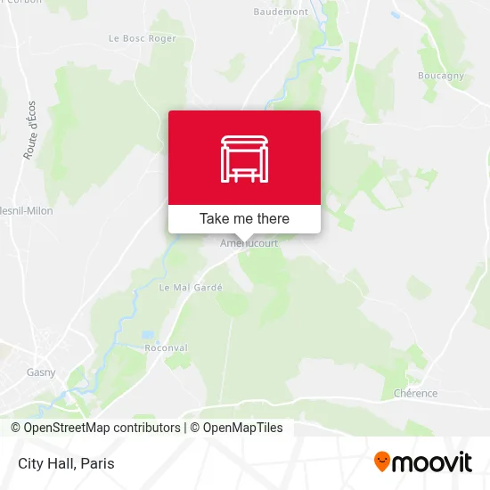 Mairie map