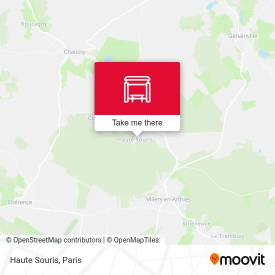 Haute Souris map