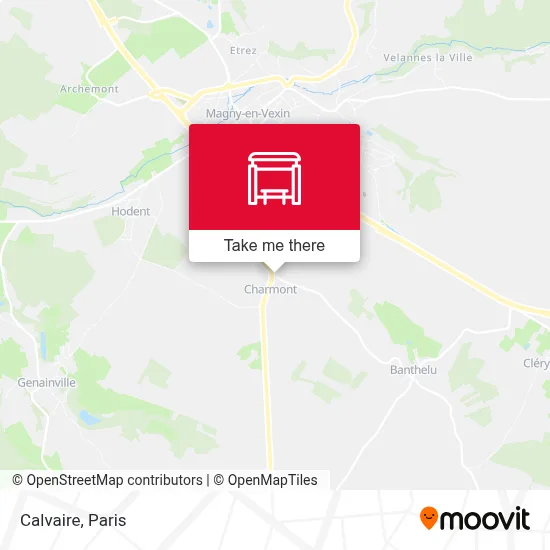 Calvaire map