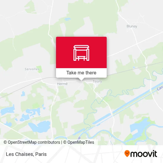 Les Chaises map