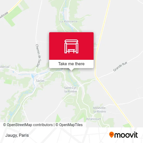 Jaugy map