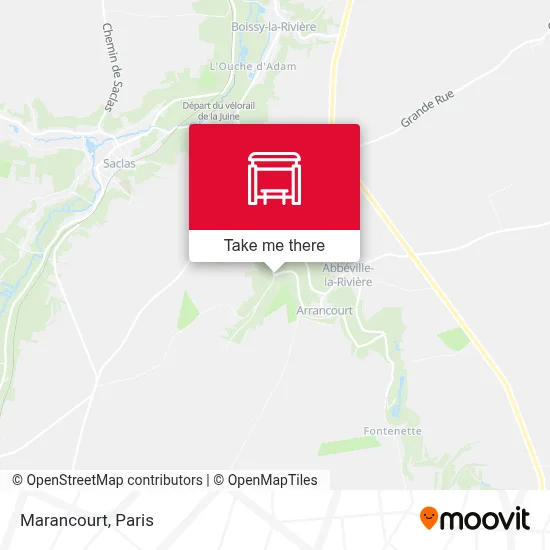 Marancourt map