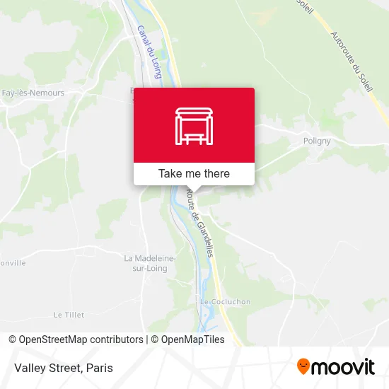 Rue de la Vallée map