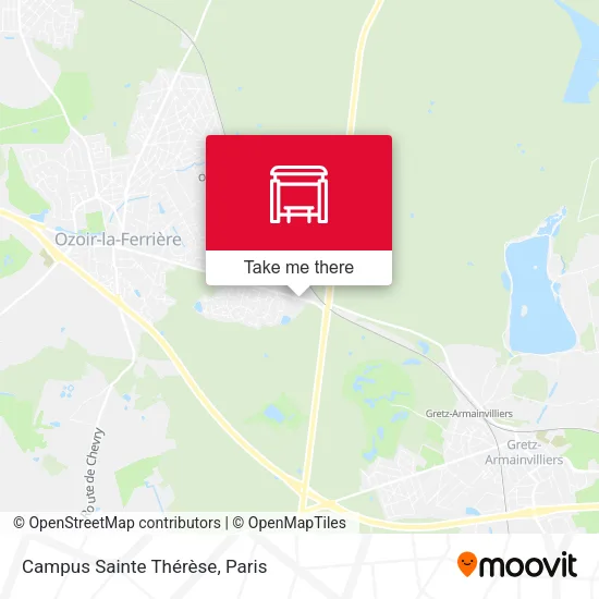 Campus Sainte Thérèse map