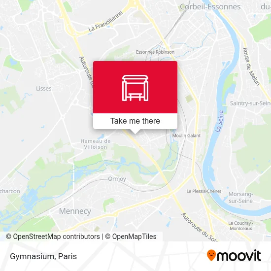 Gymnase map