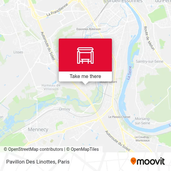 Pavillon Des Linottes map