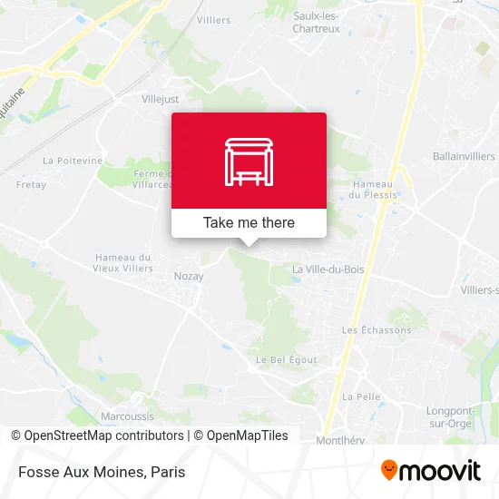 Fosse Aux Moines map