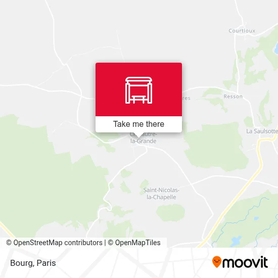 Bourg map