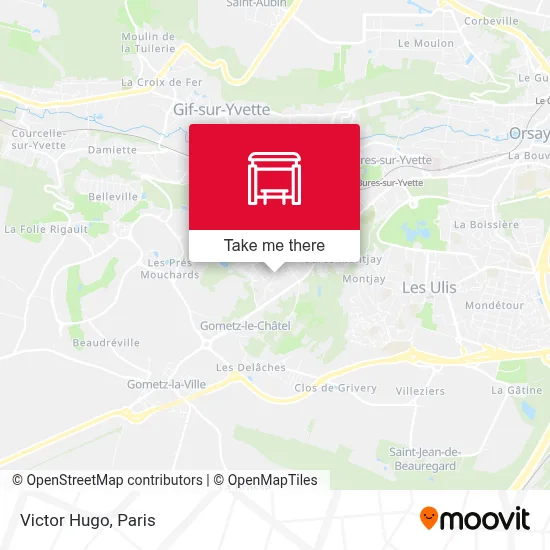 Victor Hugo map