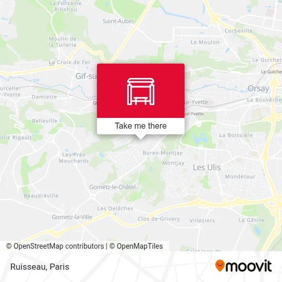 Ruisseau map