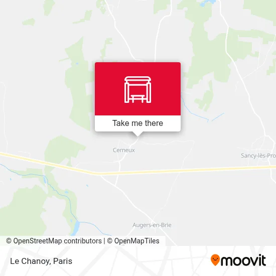 Le Chanoy map