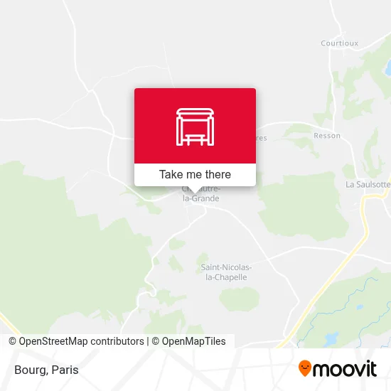Bourg map