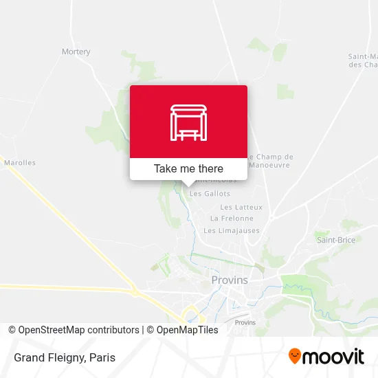 Grand Fleigny map