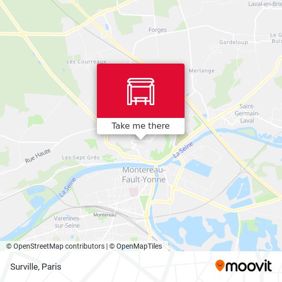 Surville map