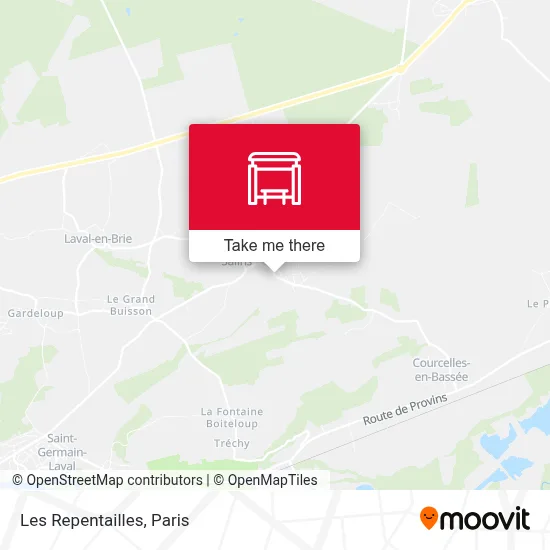 Les Repentailles map