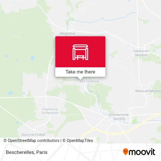 Bescherelles map