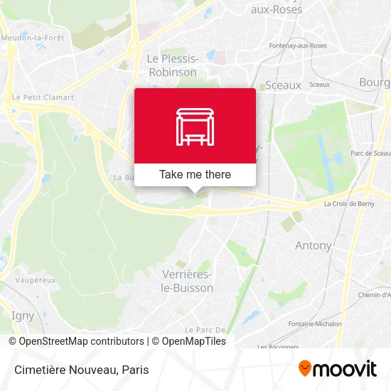 Cimetière Nouveau map