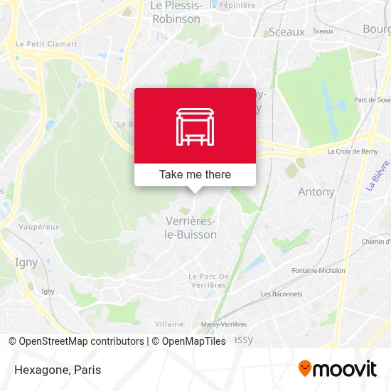 Hexagone map