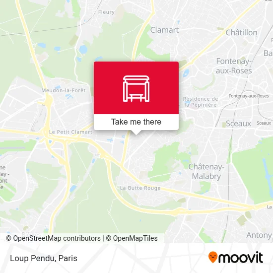 Loup Pendu map