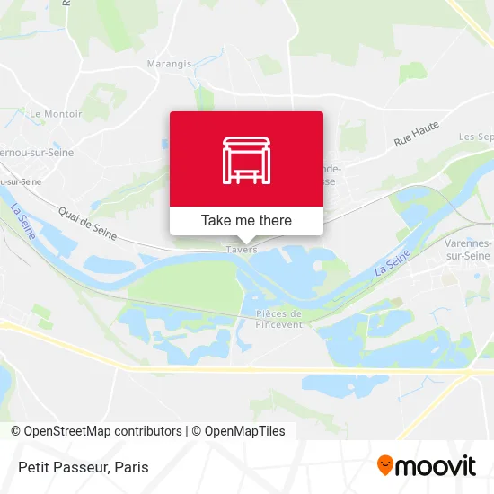 Petit Passeur map