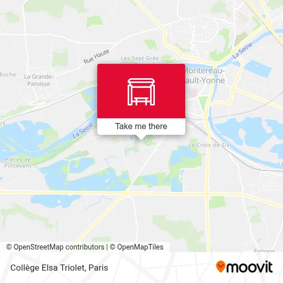 Collège Elsa Triolet map