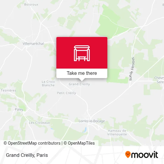 Grand Creilly map