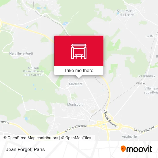 Jean Forget map
