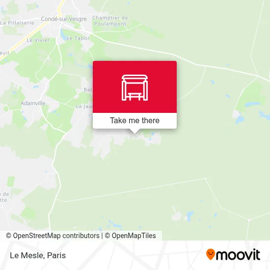Le Mesle map