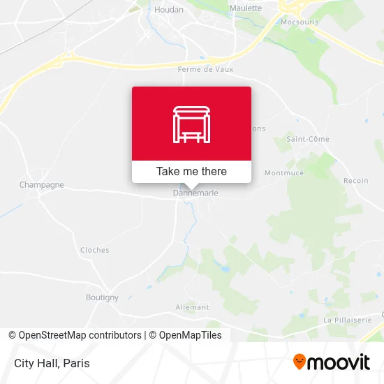 Mairie map