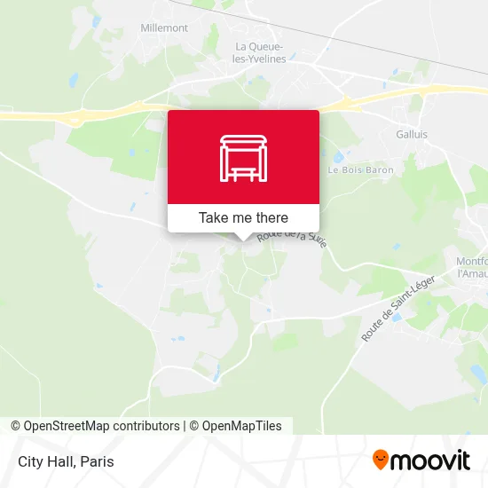 Mairie map
