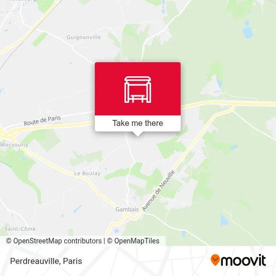 Perdreauville map