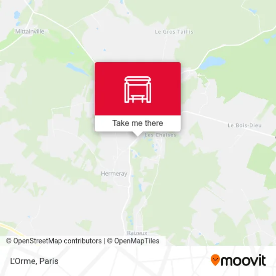 L'Orme map