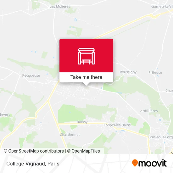 Collège Vignaud map