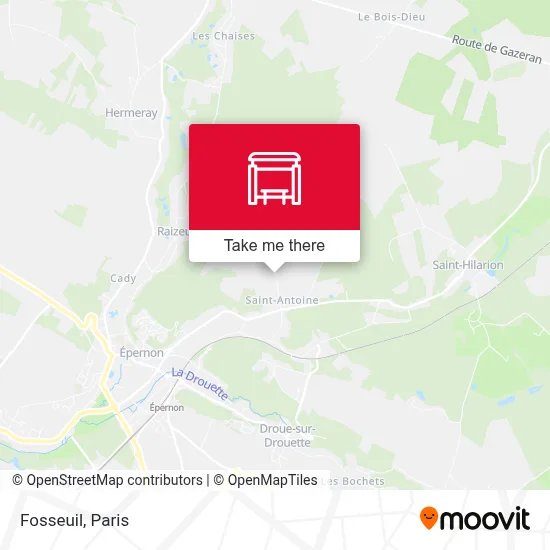 Fosseuil map