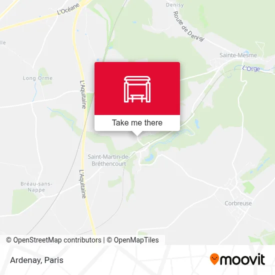 Ardenay map
